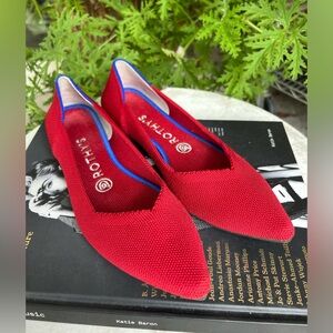 Rothy's The Point - Bright Red 8